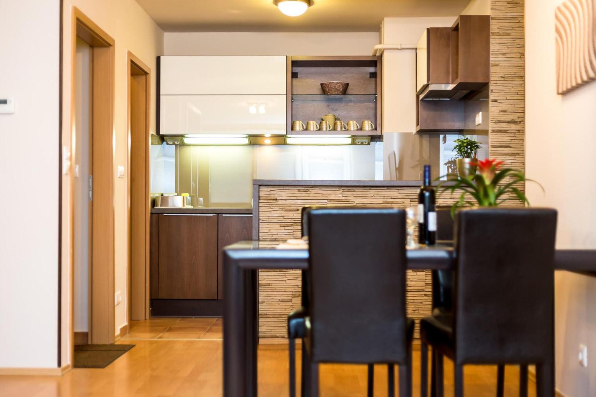 Arpad Bridge Apartments Budapesta Cameră foto
